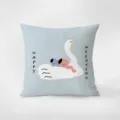 Nordic minimalist cute swan animal throw pillow cover for living room sofa decor - Cute Animal 5