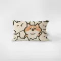 Charming smiling cartoon animal rectangular plush pillow modern minimalist sofa cushion cover - Charming Smiley 6