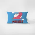 Rectangular decorative throw pillow cover with cute cartoon bird print soft velvet fabric. - Fun Life 8