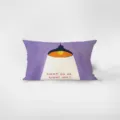 Nordic dopamine style rectangular throw pillow case with artistic light lamp pattern print. - Dopamine Cream Style 9