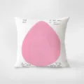 Pink art decorative throw pillow for sofa, modern cute design cushion for living room bed. - Pink Cute Art 10