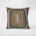 Farbenfrohes abstraktes Kissen Detail, kunstvolles Muster Kissen für Sofa Schlafzimmer Dekor - Farbenfroher Stil 8
