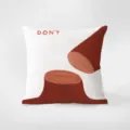 Oreiller decoratif imprime artistique, housse de coussin en flanelle douce, decoration de canape. - 35x35cm / Peintre 396-3