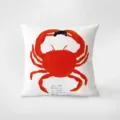 Funny red crab game controller print square cushion cover soft home sofa decorative pillow - Double-Sided Print 35x35cm (Cover Without Core) / Red Series INS 366-15