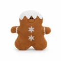 Weihnachten Lebkuchenmann Plueschkissen niedlich festlich Sofa Dekoration Kuscheltier - Herren Stil (ML-Q456A) / Braun - Herrenmodell