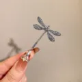 Libellenform / 5.5x4cm / Antiksilber