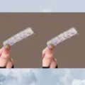 Korean style sparkling crystal square hair clip for cute bangs and side hair styling daily. - Square / 2 Pieces/Pack / Pink