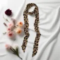 Trendy luipaardprint smalle sjaal, lang twilly lint voor haar, tas en hals styling. - Grote Luipaardprint 4