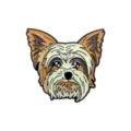 Schattige Yorkshire Terrier hond emaille speld legering broche badge dier tas kleding accessoire - Yorkshire (E14-6-535)