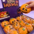 Halloween pumpkin squeeze toy stress relief squishy sensory toy with display box packaging - Pumpkin Squishy (8cm / Halloween) / Orange