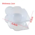 Silicone mixing cup for DIY resin casting mold with clear dimension marks and cute shape. - Silicone Cup with Spout