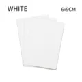 White jewelry display cards 6x9cm for necklaces earrings bracelets paper packaging holders. - 5x9cm (50 Pieces/Pack) / White