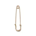Goldene Sicherheitsnadel Taillengürtel DIY Schmuck Zubehör dekorative Brosche für Kleidung. - Ohne Bindering / 10er Pack / KC Gold