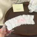 Lolita pinza de pelo lazo encaje blanco accesorio dulce para mujer horquilla elegante estilo - Estilo Lazo / Rosa