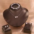 Zilver-Roze 4-delige set A