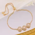 Ronde Florale Stijl (BP2380) / Goud