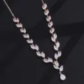 Hangende V-vormige Tarwe-aar Stijl (NP3103) / Roségoud