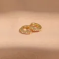 Goud 9mm Oorring