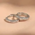 Zilver 12mm Oorring