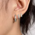 Zilver 3-Paar Set (6 Stuks)