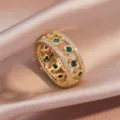 Maat 6 / Brede Opengewerkte Band (RP5198) / Goud