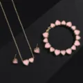Goud-Roze 3-delige set A
