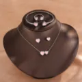 Zilver-Roze 4-delige set C