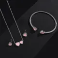 Zilver-Roze 3-delige set C