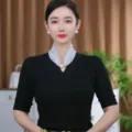 Koreaanse stijl parel nek sjaal detail, mode accessoire met magnetische gesp voor dames. - Lange Stijl met Grote Parels / Zilverwit