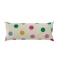 Funda de cojín largo de lunares, diseño de estampado de puntos coloridos para sofá o cama. - Cojín de Cachorro con Lunares Coreano D (Tira Larga) / Patrón de Doble Cara 30x50cm (Fundas Sin Relleno)