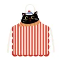 Mignon Chat De Noël Tablier Rayé Rouge Blanc Sans Manches Cuisine Cuisson Nettoyage Tablier - Chat Mignon Style 2 / Adulte (65x75cm) / Beige