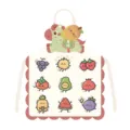 Cute cartoon fruit horse kitchen apron, hanging neck design, anti-fouling baking cooking bib. - Cartoon Pony 5 Beige Strap