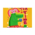 Cartoon alligator rabbit insulation mat linen cute dining table coaster anti-scald pad - Crocodile Rabbit 01 / 30x45cm Table Mat