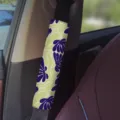 Housses de protection pour ceinture de sécurité avec imprimé floral artistique - A-33 Ceinture Florale 05