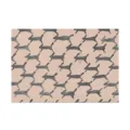 Vue detaillee du set de table en tissu style nordique avec joli motif de lapins. - Motif Lapin 03 / 30x45 Set de Table