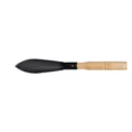 Gardening hand trowel for indoor potted plants, soil loosening, and planting tool with wooden handle. - Wooden Handle Pointed Shovel