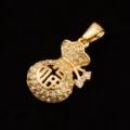 Pendant Only (Without Chain) / Gold