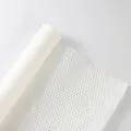 Papier d'emballage en maille alvéolée blanche, matériel floral pour bouquets et cadeaux divers. - 50cm*10 Yards/Rouleau / Blanc Crème