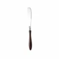 Coltello da burro in acciaio inossidabile con manico in legno, coltello da tavola 21.3cm - Coltello da tavola / Manico in legno Wengé