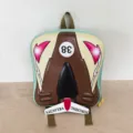 Kids EVA shell cartoon racing car backpack cute kindergarten school bag for boys and girls - Green