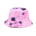 Chapeaubob coloré tie-and-dye pour hommes et femmes, chapeau de soleil hip-hop pour le printemps. - M (56-58cm) / Teinture-Lien Double Face 15