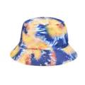 Bob tie-dye coloré pour hommes et femmes, chapeau de soleil hip-hop élégant extérieur. - M (56-58cm) / Teinture-Lien Double Face 23