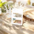 Ensemble de 6 paires de boucles d'oreilles style océan tropical avec dauphin et coquillage. - Style 14