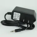 Universal power adapter 6V 1A AC/DC power charger with US plug for sewing machine use - Black
