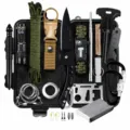 Outdoor survival tactische uitrusting doos multifunctionele noodreddingsgereedschapsset - Avontuur Set (15 Stuks)