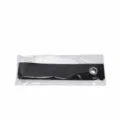 Correa de fijación para árboles de jardín con ojales de metal soporte para plantas negras - 3.8cm*40cm / Negro (1 pieza)