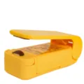 Sigillatore per sacchetti mini portatile, termosaldatrice per imballaggi alimentari in plastica. - Imballaggio Inglese Giallo