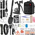 Noodsurvivalset outdoor tactische uitrusting multifunctioneel gereedschap kamperen wandelset - Ultra Deluxe Set Tas (Aanbevolen)