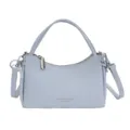 Light blue trendy women shoulder bag, minimalist chic crossbody dumpling bag for daily commute. - No Pendant / Blue