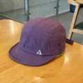 Paarse 5-panel honkbalpet met korte klep, zachte streetwear buiten zonnekap voor dames heren - Klein Driehoek Sneldrogend / Paars